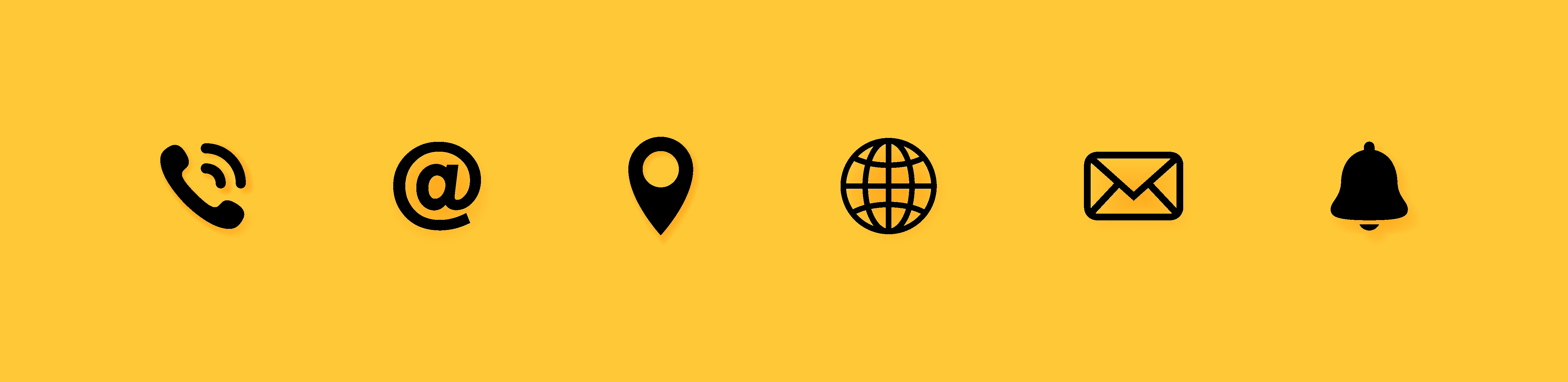 Contact Us Yellow & Black Shutterstock 2321446267